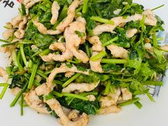 芫爆肉丝-红实家常菜(静安里店)