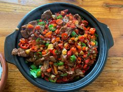 小炒黄牛肉-韶山湘菜馆(中银南路店)