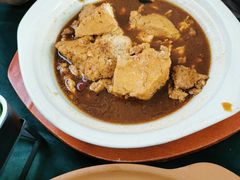 砂锅老汤煨豆腐-天毓山庄·餐厅