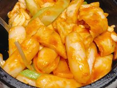 石锅芝士年糕-韩宫宴烤肉·料理(苏州中心店)