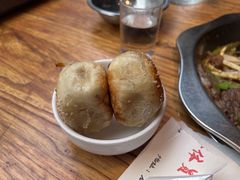 自制烧饼-安诚居干锅鸭头(八角店)