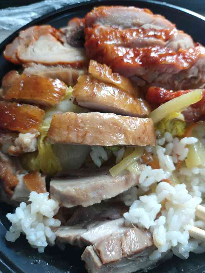 广东涂记烧鹅饭(中山大道店)-"又是公司附近的外卖,这家我店的频率算