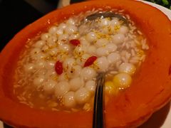 南瓜酒酿小圆子-玫瑰厅上海菜(兴国路店)