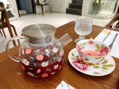 热花果茶-花十悦·鲜花咖啡餐厅(振业城一期店)