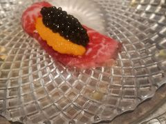 雪花生牛肉配海胆鱼子酱-壳里西餐厅Coquille Seafood Bistro(蒙自路店)