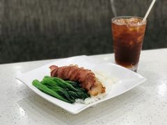 蜜汁叉烧饭-明园茶餐厅(沙头角店)