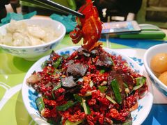 干辣椒炒腊牛肉-文和友老长沙龙虾馆(化龙池店)