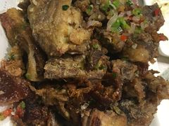 椒盐鸭架-京味民福烤鸭店(建设四马路店)