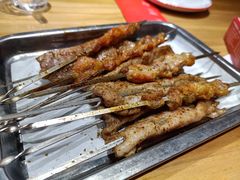 烤大片肉烤五花拼盘-永红源啤酒·烧烤·海鲜·大排档(台柳路店)