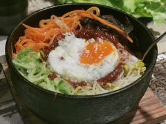 石锅拌饭-三国惹火烤肉·中日韩烤肉集合店(百草路店)