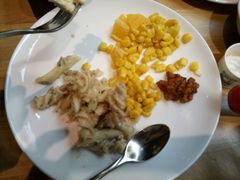 有机沙拉吧中的金枪鱼意面很棒-So Lounge索兰至餐厅(蓝色港湾店)