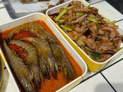 -喜悦小串丹东小黄牛海鲜烧烤大排档(民主广场店)