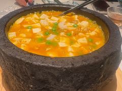 石锅蟹黄豆腐-醉舍·新淮扬菜(长宁龙之梦店)