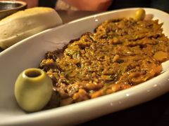 茄子配烟熏彩椒和橄榄油-Tajine Moroccan塔金摩洛哥中东餐厅