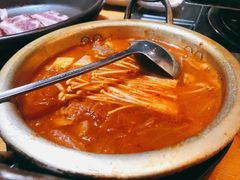 五花肉泡菜汤-青春贝壳韩国烤肉(虹泉路店)