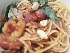 煎大虾番茄腰果意面-Wagas沃歌斯(大学路店)