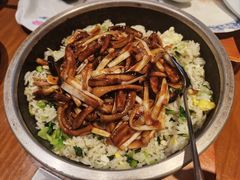 韭黄鳝丝配菜饭-三凤酒家·百年无锡菜(清扬茂业店)