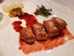 香烤鸭胸配法国杏仁糖-Jean Georges