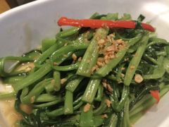 秘制虾酱炒空心菜-帕蓝·暹罗料理(曲阳店)
