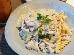 鸡肉培根奶油意面-Wagas沃歌斯(大学路店)