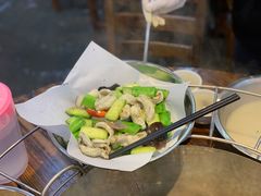 巴鱼炒胜瓜-飞尝蚝·顺德菜·鱼生(顺德总店)