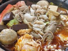 麻辣大肠鸭血锅-张妈台式锅烧(深大店)