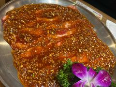 -明洞阿姨·韩式酱蟹烤肉·创意料理(三元桥店)