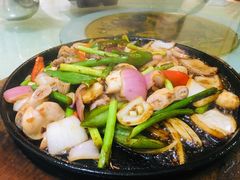铁板啫竹肠-天宝食坊·啫啫煲大排档(西华路店)