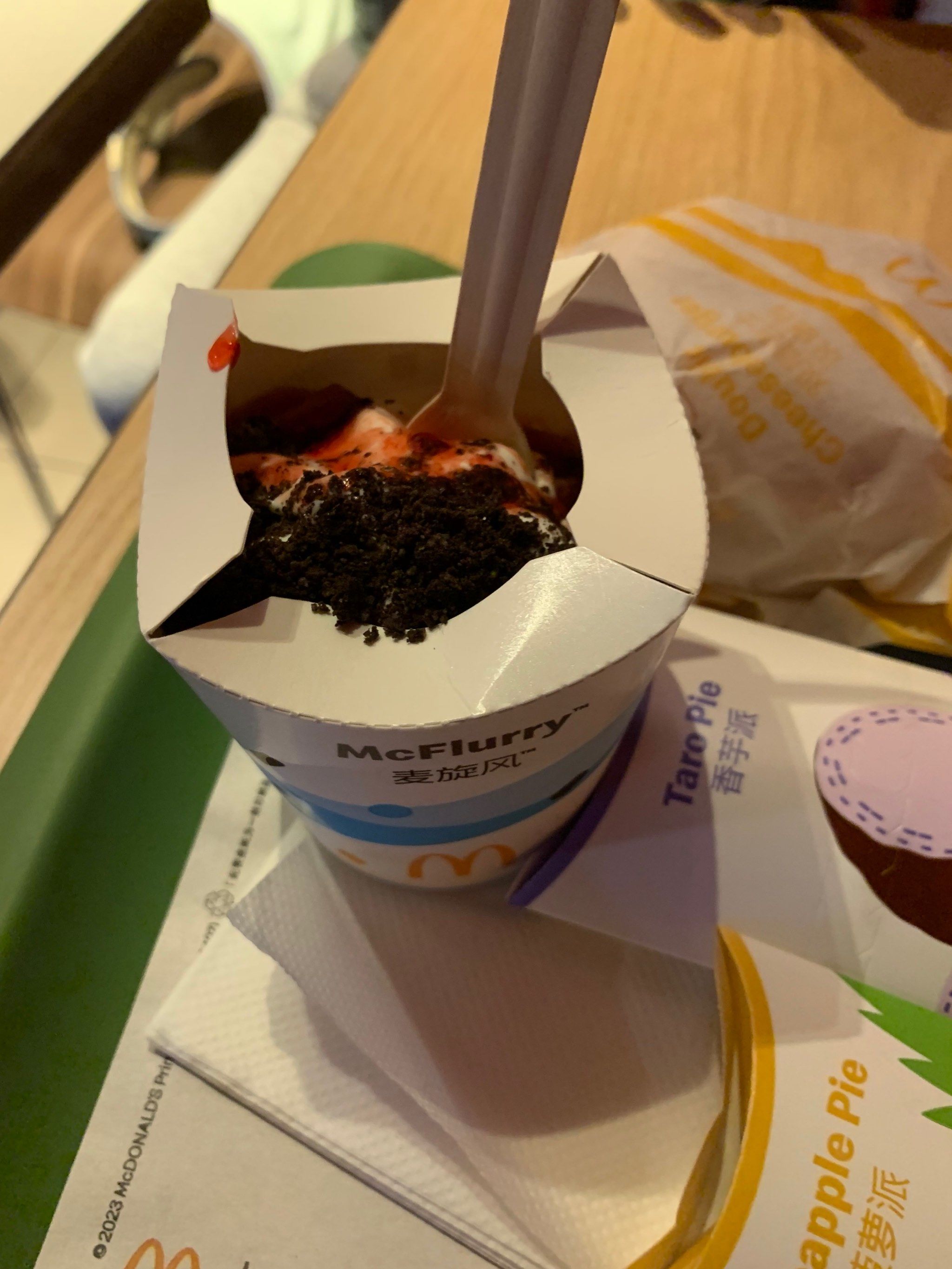 感觉对比肯德基麦当劳生意更好呢.

#0元玩转这座城#麦当劳