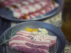厚切黑猪五花（原味）-安又胖韩国烤肉(美罗城店)