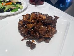 黑椒蒜子牛肉粒-大铁勺新津菜(东丽阳光新业广场店)