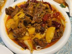 新疆大盘鸡-巴扎美食·新疆菜·西域歌舞表演餐厅(新疆大厦店)