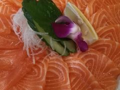 三文鱼刺身-万岁寿司(万国店)