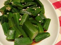 葱油秋葵-西贝莜面村(东莞壹号广场店)