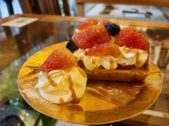 草莓华夫饼-西关84·History·Art·Cafe