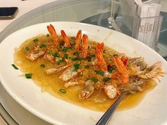 蒜茸蒸黑虎虾-海逸海鲜酒家(古北店)