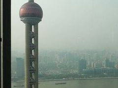 上海浦东丽思卡尔顿-总统套房客厅外景-上海浦东丽思卡尔顿酒店