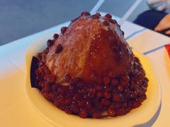 红豆炼乳冰山-二斗栗子(西湖道店)