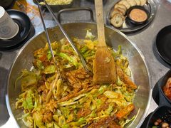铁板烤辣鸡-山·烤辣鸡韩国料理(西溪路店)
