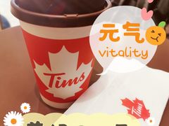 燕麦澳白-Tims天好咖啡(江干万象城店)