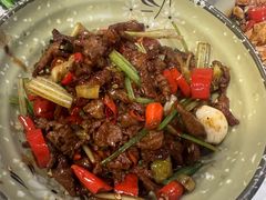 小炒黄牛肉-湖南乡情湘菜馆(罗湖店)