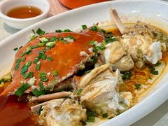 葱油梭子蟹-好兄弟郭巨海鲜(天一阁店)