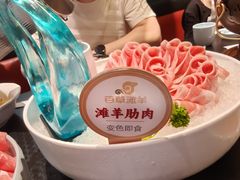 滩羊肋肉-百草滩羊清水涮羊肉(长城路店)