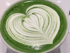 抹茶牛奶-科学家咖啡(恒隆广场店)