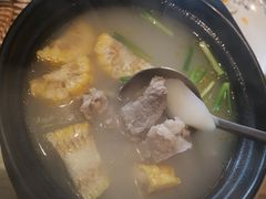 山药玉米排骨砂锅-吴越荣记苏州菜·松鼠桂鱼100%活鱼现做(斜塘老街店)