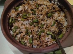 四季豆榄菜煲仔饭-广东道至正餐厅(区庄店)
