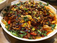 火爆牛肉丝-杨三孃跷脚牛肉(玉双路店)