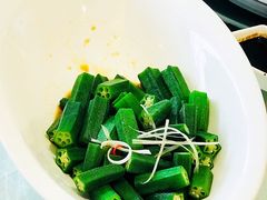 白灼秋葵-金百万(亦庄店)