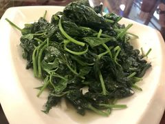 蒜茸炒地瓜葉-砖窑古早味怀旧餐厅