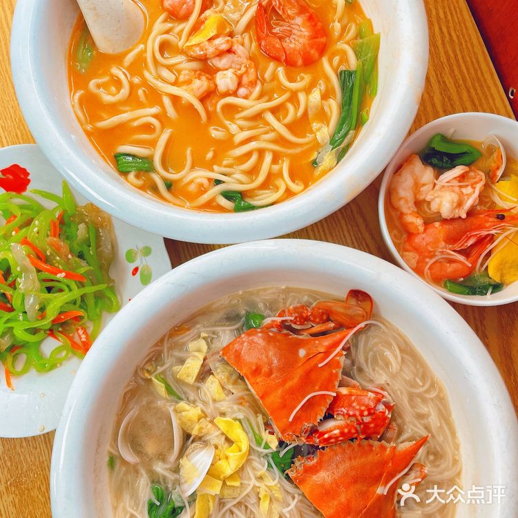 老宁波口味的海鲜面一周吃三次！